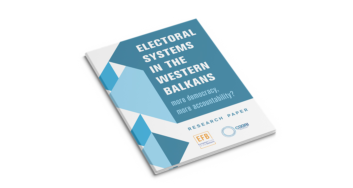 ELECTORAL SYSTEMS IN THE WESTERN BALKANS
